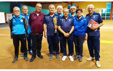 BOURGOGNE VETERANS: Bertrand (AJA) Qualifié. 